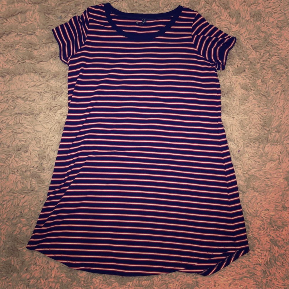 cotton on striped t-shirt dress